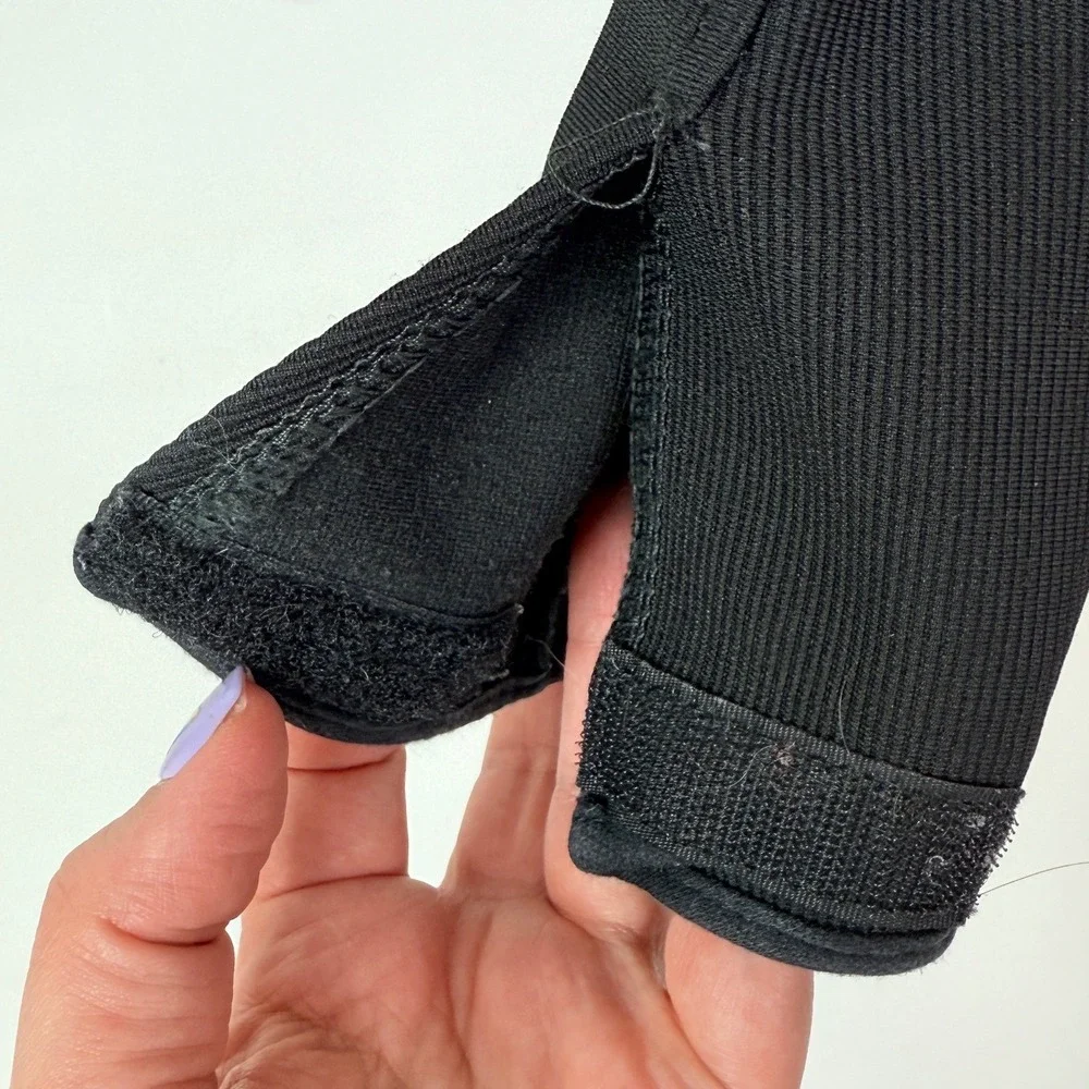 Tuff Rider Breeches Women's 30 Riding Pants Ribbed Equestrian Black - Picture 3 of 10